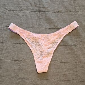 🍑PINK Lace Thong Panty🍑